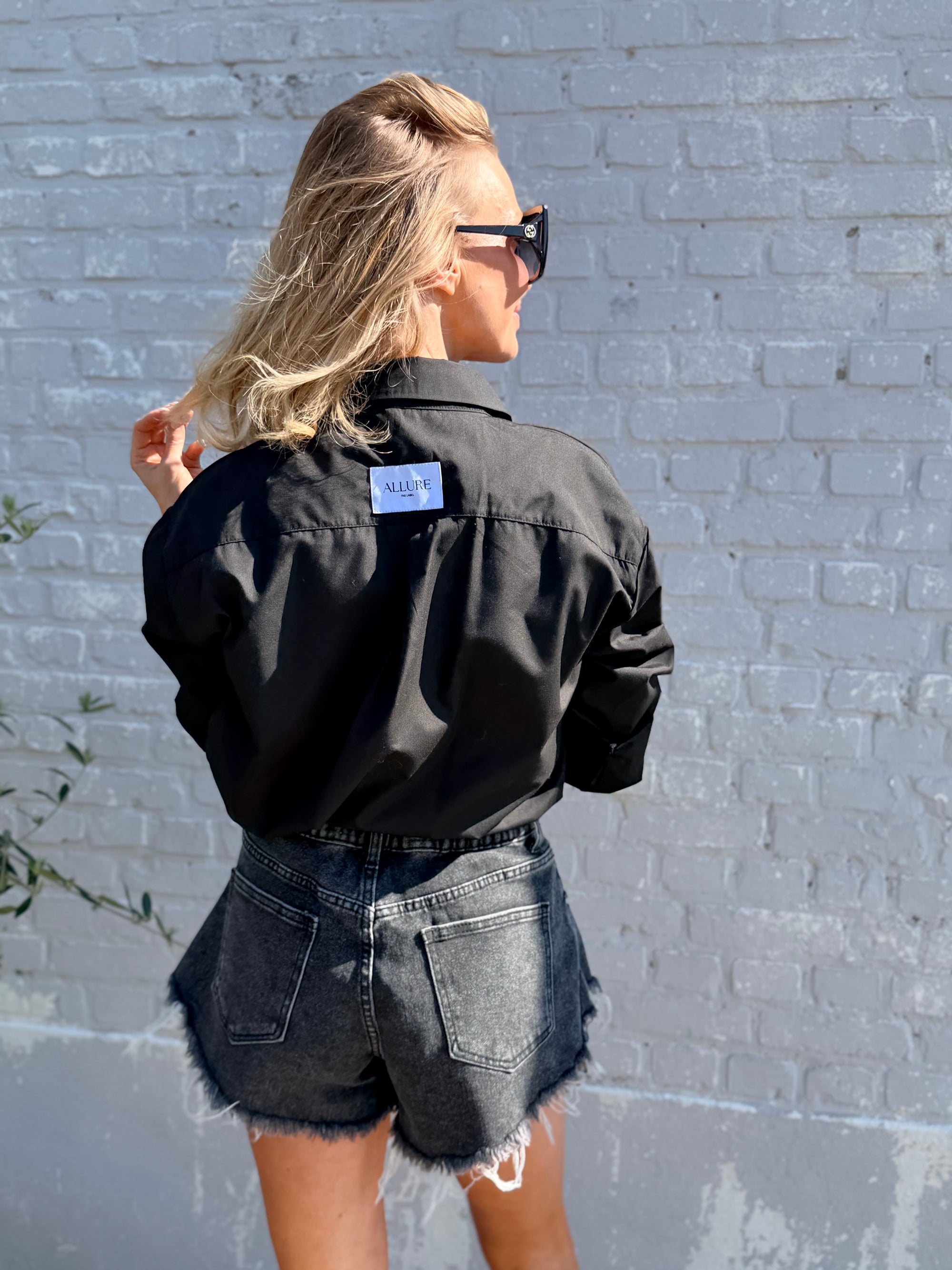 BLOUSE ÉTOILE - BLACK