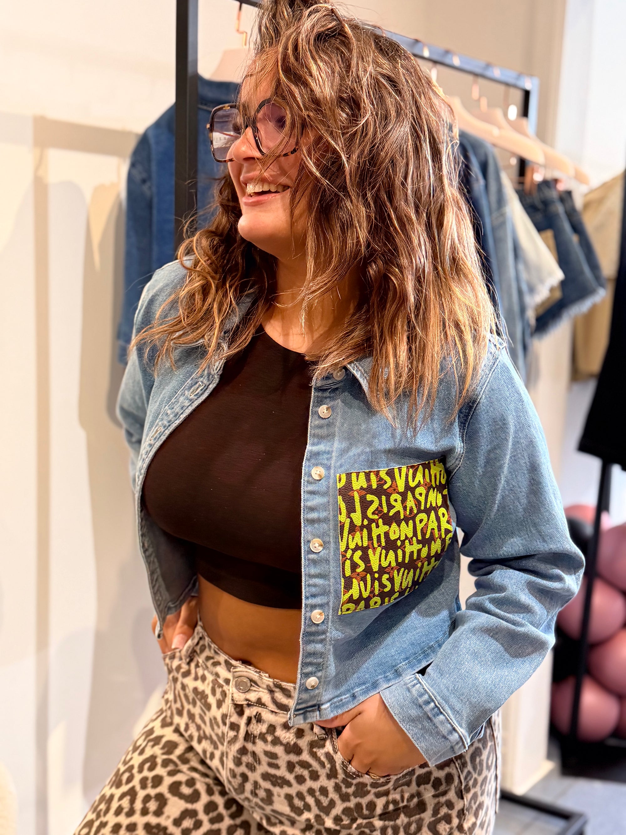 HARPER CROPPED VEST